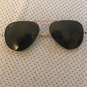 Ray-Ban aviator sunglasses